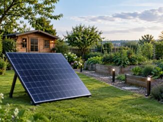 Titelbild zu Eigenversorgung mit erneuerbarer Energie im Garten